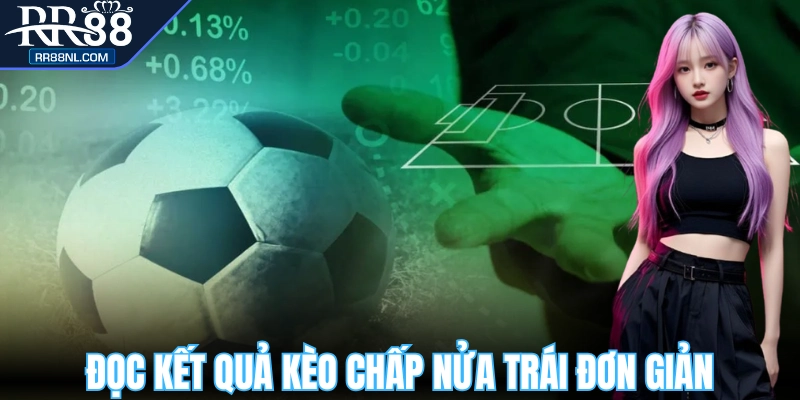 Đọc kết quả chấp nửa trái đơn giản