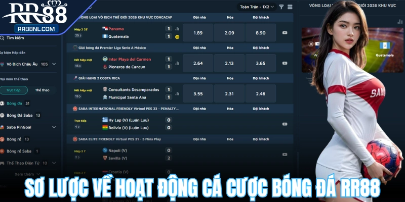 Sơ lược về hoạt động cá cược bóng đá RR88